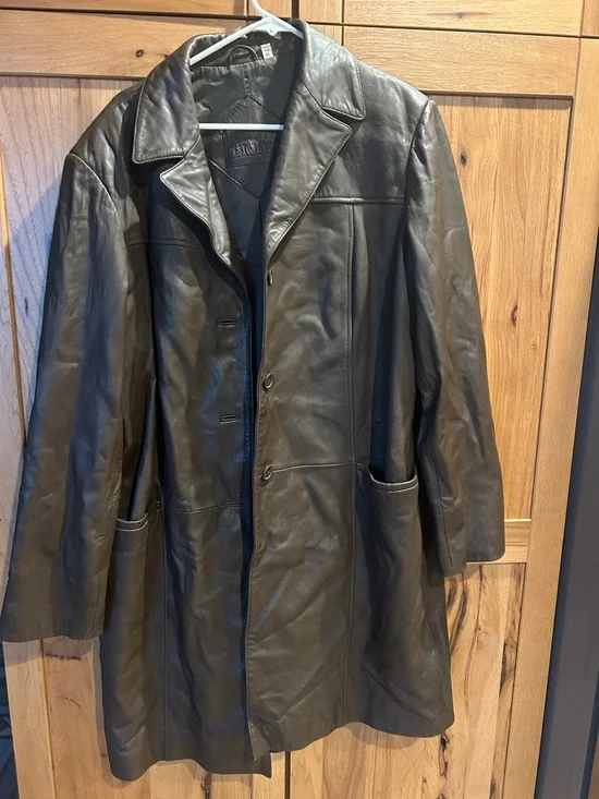 Preston & York Dark Brown Lamb Skin Jacket - Picture 1 of 2